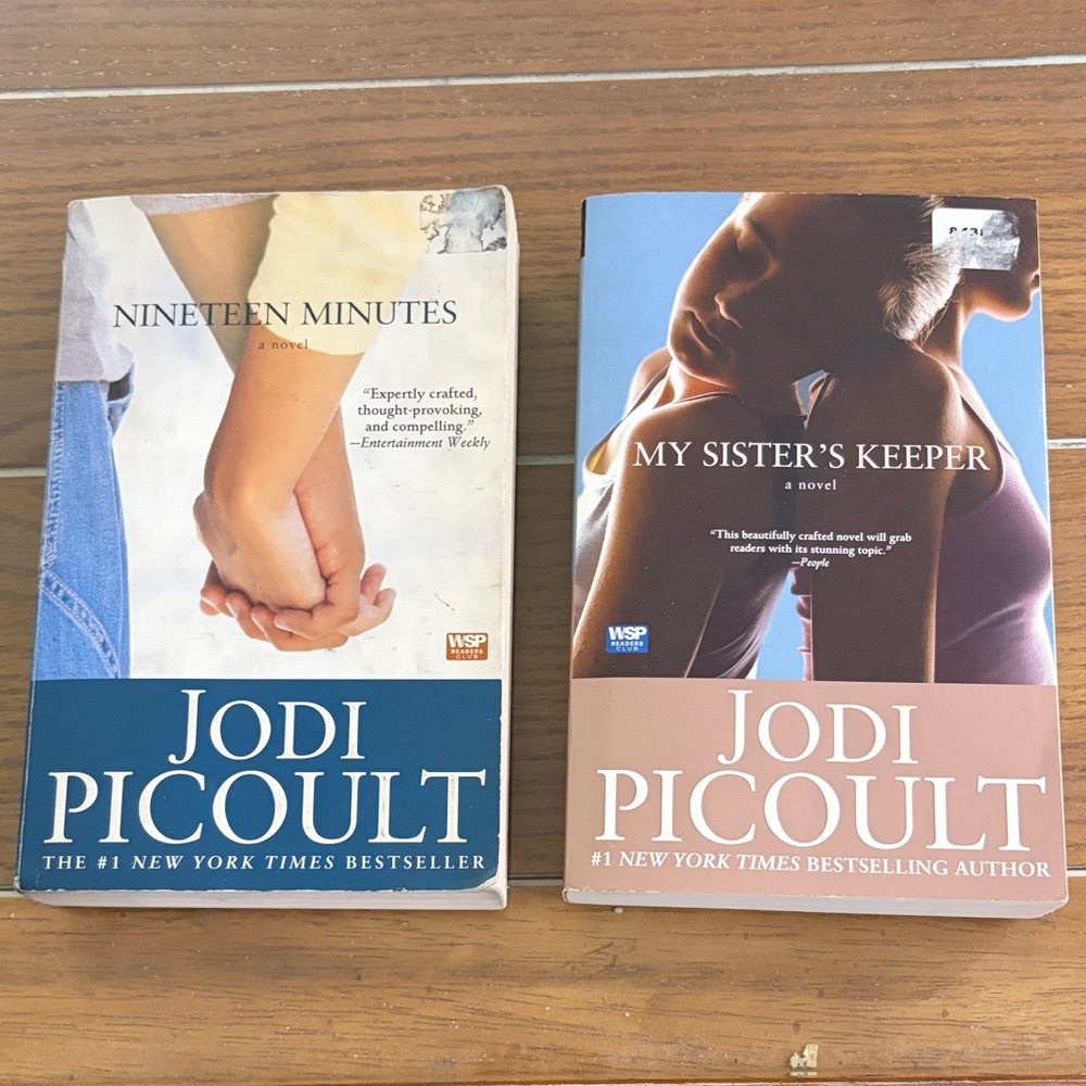Jodi Picoult Books - My Sister’s Keeper & Nineteen Minutes